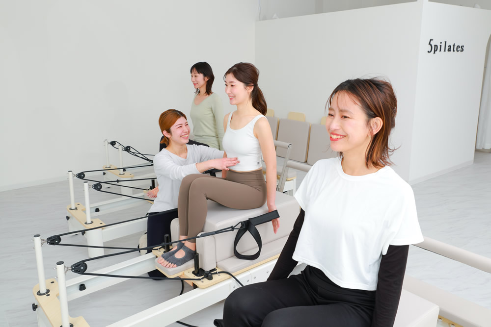 UPPER BODY（上半身）のレッスン風景