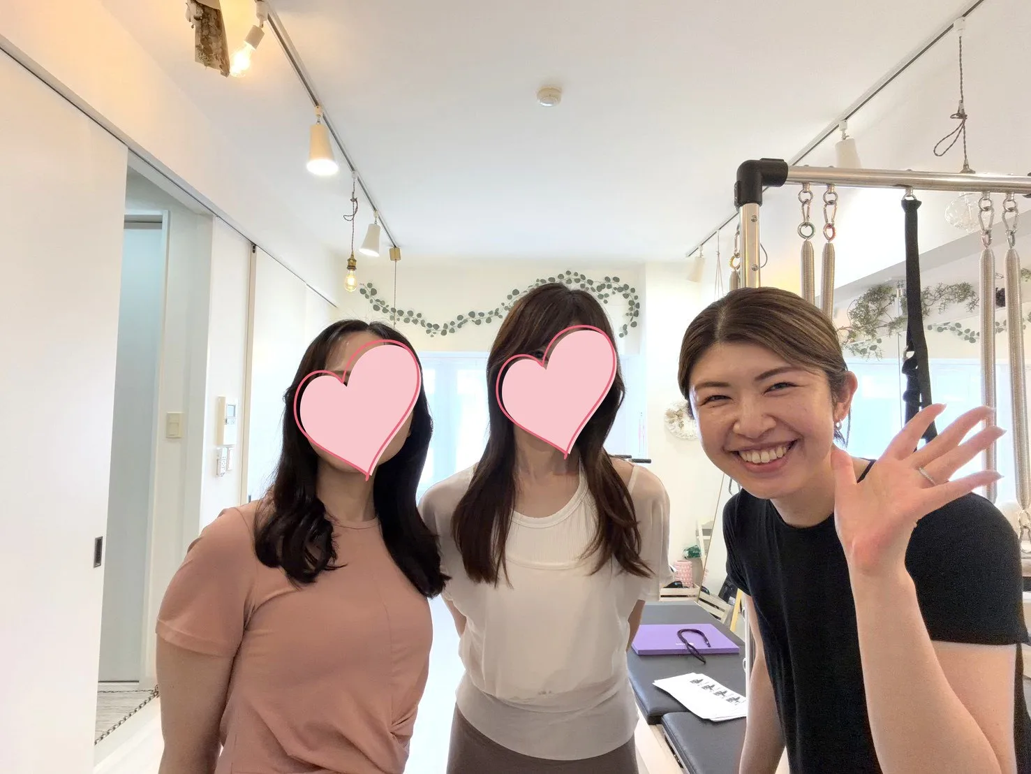 5pilatesリフォーマーエクササイズバリエーション講座の受講風景