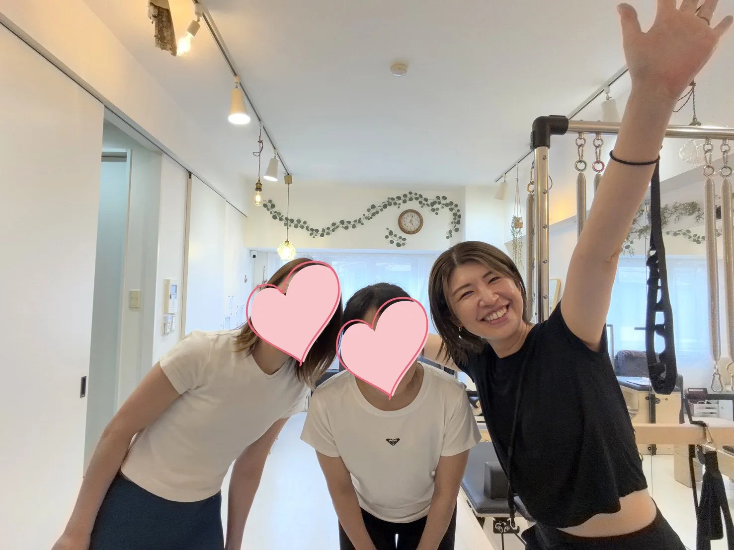 5pilatesリフォーマーエクササイズバリエーション講座の受講風景